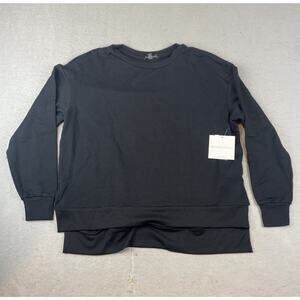 Beyond Yoga Womens Sz XS Off Duty Sweatshirt Black CF7887